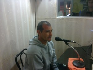 Alejandro Peralta Jefe del Cuerpo de Bomberos Voluntarios de Cerrito