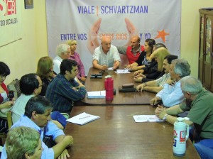 Se reunieron integrantes de las tres listas que compitieron en las PASO.