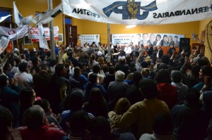 El Peronismo de Hernandarias se mostró unido.