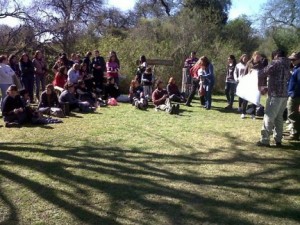 Alrededor de 70 docentes se dieron cita en Cerrito.