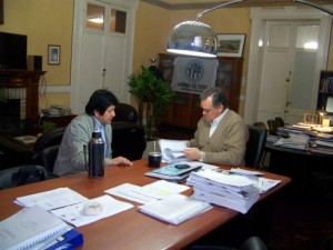 Proyectan la repavimentación del acceso a la localidad.