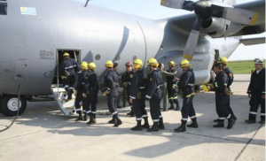 Bomberos uruguayos asisten a Córdoba