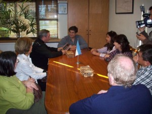 Reconocimiento al Cura Párroco de Cerrito