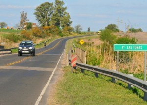 Estarán cerca del puente del arroyo Las Tunas y en la entrada de Colonia Avellaneda.