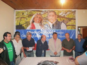 Busti agradeció la presencia de militantes 