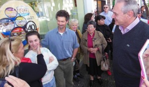 Carrió en campaña con Benedetti