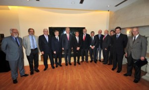 Urribarri expuso el potencial entrerriano frente a empresarios españoles.