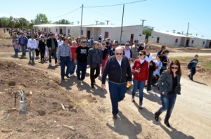 Sigrid Kunath y Daniel Ruberto recorrieron la zona.