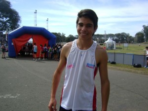 El joven logró el sexto puesto