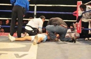 Maquinita Martínez perdió por nocaut.