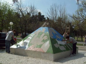 Restauración del Monumento al Milenio