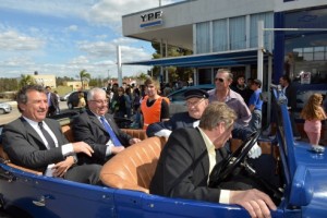 Urribarri en el aniversario de Libertador San Martín.