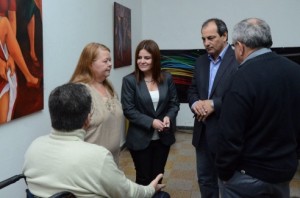 Entregaron un aporte a la municipalidad de Crespo.