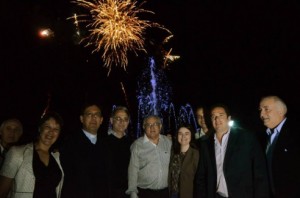 Kunath encabezó los festejos.