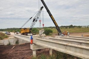 Continúan los trabajos en el Acceso Norte
