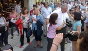 Carrió acompañó a los candidatos radicales