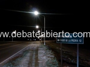 Iluminación en el Acceso a Estación El Palenque