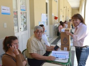 “En Entre Ríos, esta elección tiene un significado especialísimo", dijo.