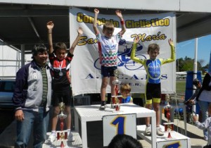 El joven ciclista participó en la categoría 2005-2006