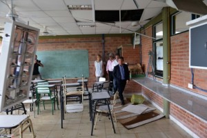 Se registraron daños materiales y en la producción.