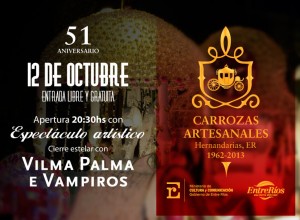 Hernandarias vivirá a pleno el fin de semana del 12 y 13 de Octubre.