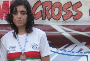 Pérez fue la primera crespense en competir en el 20º Campeonato Mundial Master de Atletismo.