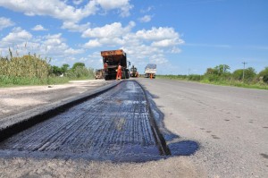 Trabajos en la Ruta Provincial Nº8