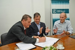 Se acordó mediante la firma de un convenio.