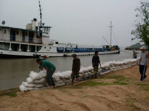 El refulado de arena comenzó el jueves