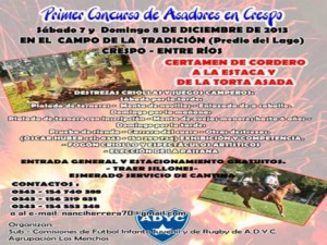 El próximo fin de semana.