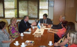 El Embajador de Eslovenia visitó Cerrito.