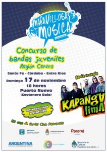 Kapanga tocará gratis.