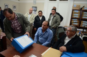 Obras de iluminación y cordones cuneta.