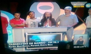 AFSCA premió al programa Tardecitas en el barrio. 