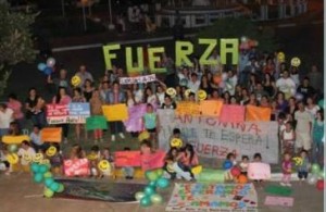 La joven fue intervenida hace 10 días y evoluciona favorablemente.