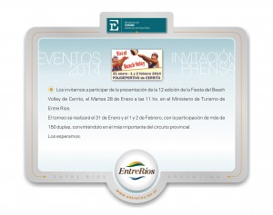 La presentación será este martes 28 de enero