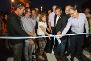 Cáceres y Osuna encabezaron el acto de inauguración.
