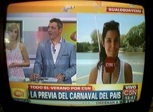 C5N estará hoy en el balneario municipal de Parana.