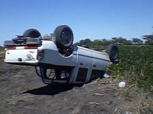 Los ocupantes eran oriundos de Paraná