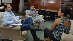 Ramos junto a sus colaboradores definió el cronograma de visitas al interior provincial.