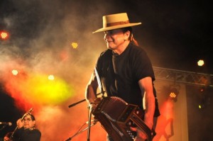 El folclorista actuó en Urdinarrain.