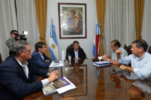 El principal tema fue la obra pública, proyectos en marcha y aquellos que están pendientes.