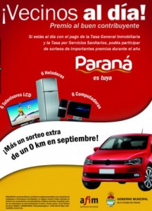 Se realizarán tres sorteos anuales.