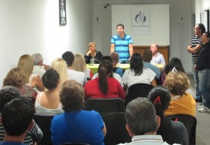 Se reunió con la agrupación Licop.