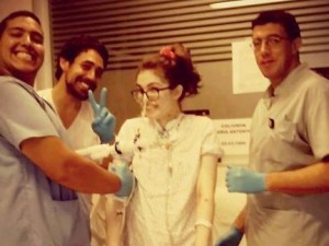 Avanza su recuperación.