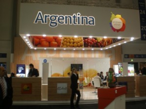 Entre Ríos estuvo presente en el pabellón Argentino
