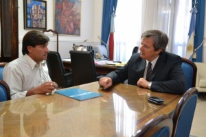 Instalación de nuevas luminarias.