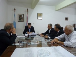 Reunión del ministro Cettour con Acler.