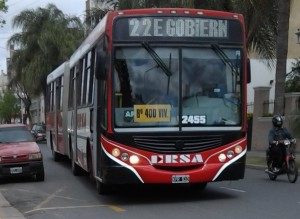 Suba del boleto en Paraná.