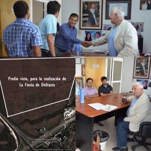 Se trabaja en conjunto para la realización de la fiesta